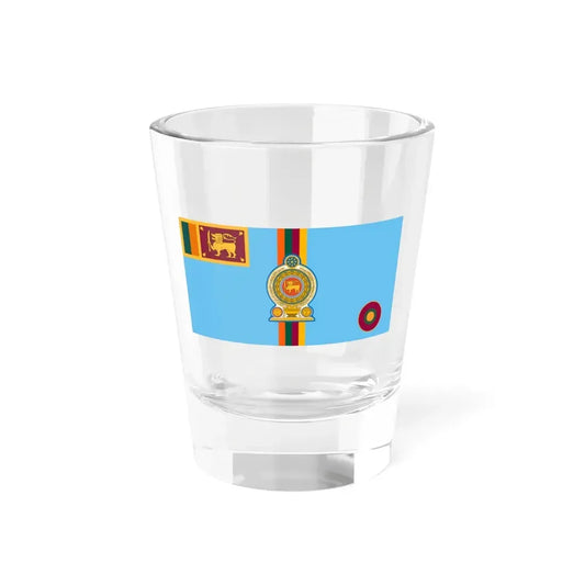 Colours of the Sri Lanka Air Force (Sri Lanka) Shot Glass 1.5oz 1.5oz - Go Mug Yourself