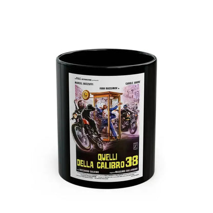 COLT 38 SPECIAL SQUAD 1976 Movie Poster - Black Coffee Mug 11oz - Go Mug Yourself