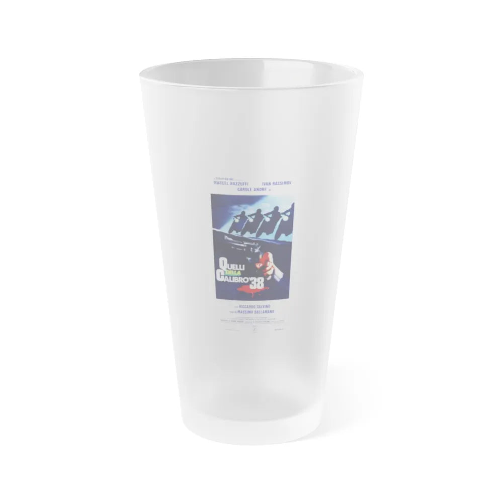 COLT 38 SPECIAL SQUAD (2) 1976 Movie Poster - Frosted Pint Glass 16oz-16oz-Frosted-Go Mug Yourself