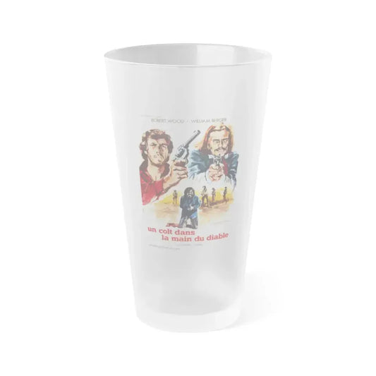 COLT IN THE HAND OF THE DEVIL 1973 Movie Poster - Frosted Pint Glass 16oz 16oz Frosted - Go Mug Yourself