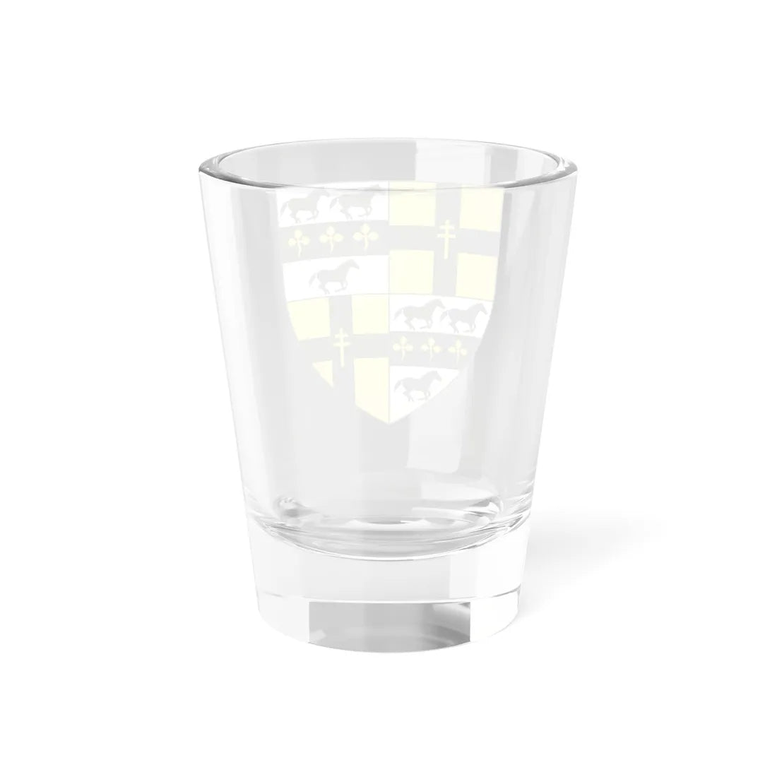 Colthurst-Vesey arms (Ireland) (Coat of Arms) Shot Glass 1.5oz - Go Mug Yourself