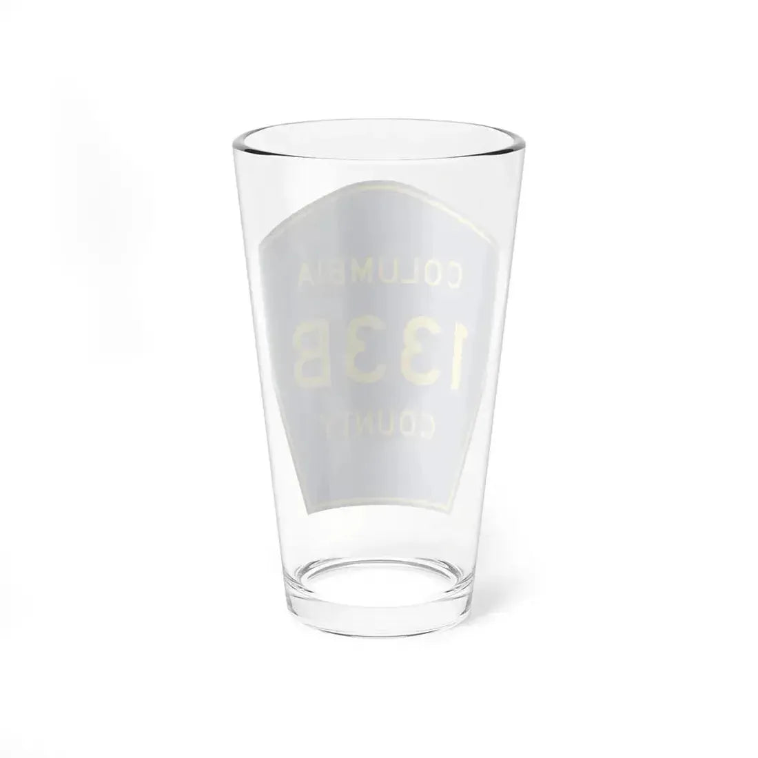 Columbia County 133B (Florida) (Road Sign) Pint Glass 16oz - Go Mug Yourself