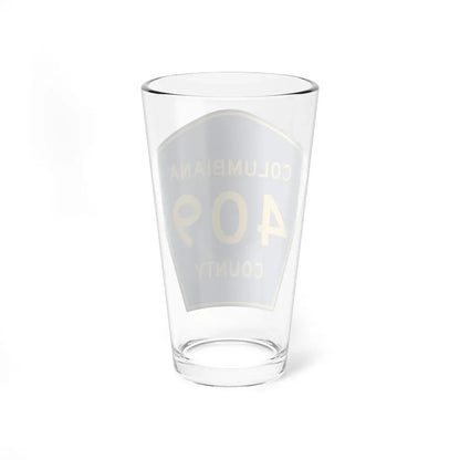 Columbiana County 409 (Ohio) (Road Sign) Pint Glass 16oz - Go Mug Yourself