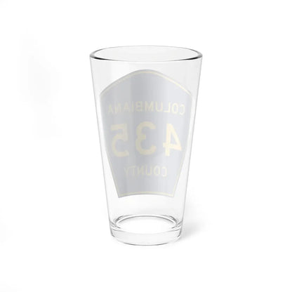 Columbiana County 435 (Ohio) (Road Sign) Pint Glass 16oz - Go Mug Yourself
