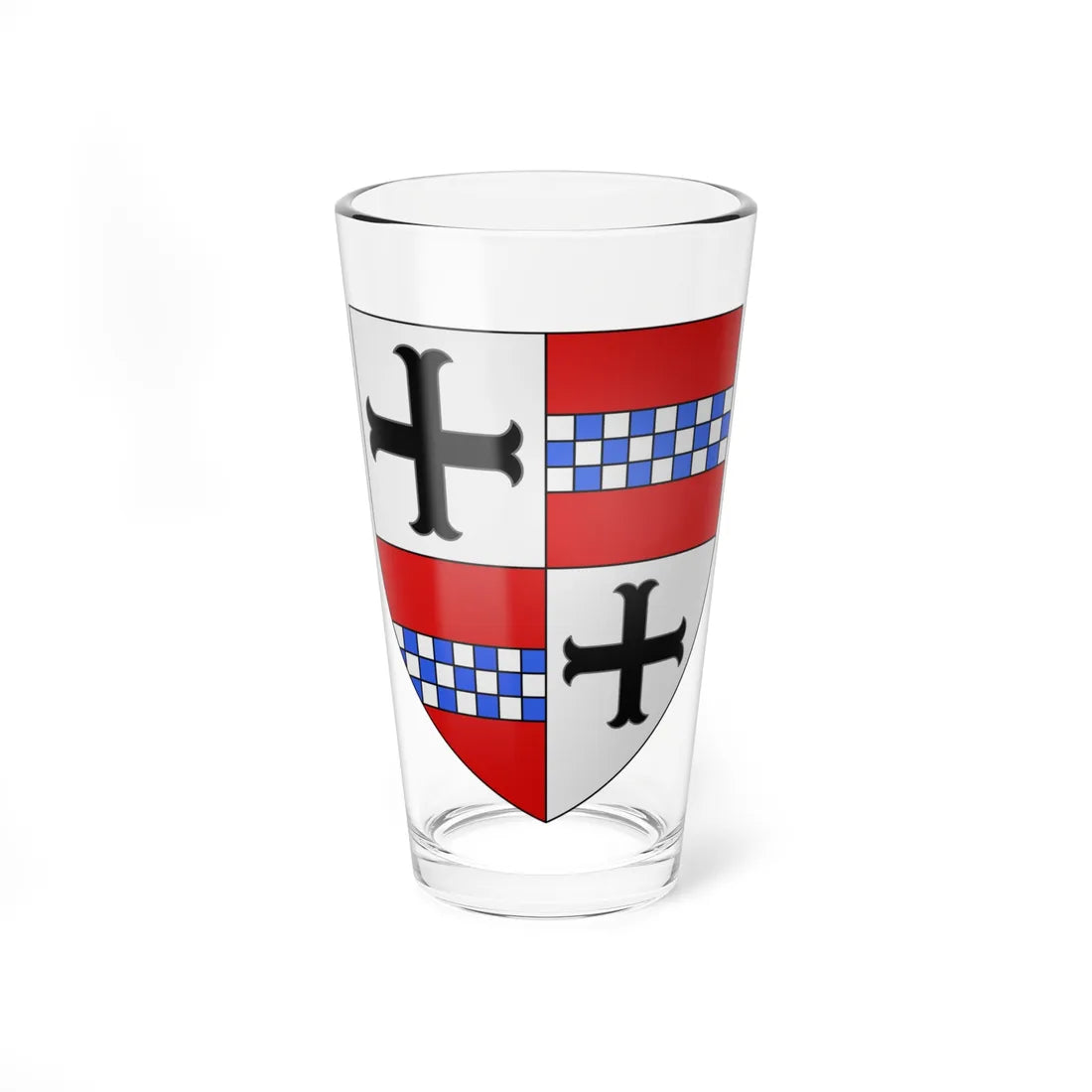 Colville-Lindsay arms (Scotland) (Coat of Arms) Pint Glass 16oz 16oz - Go Mug Yourself