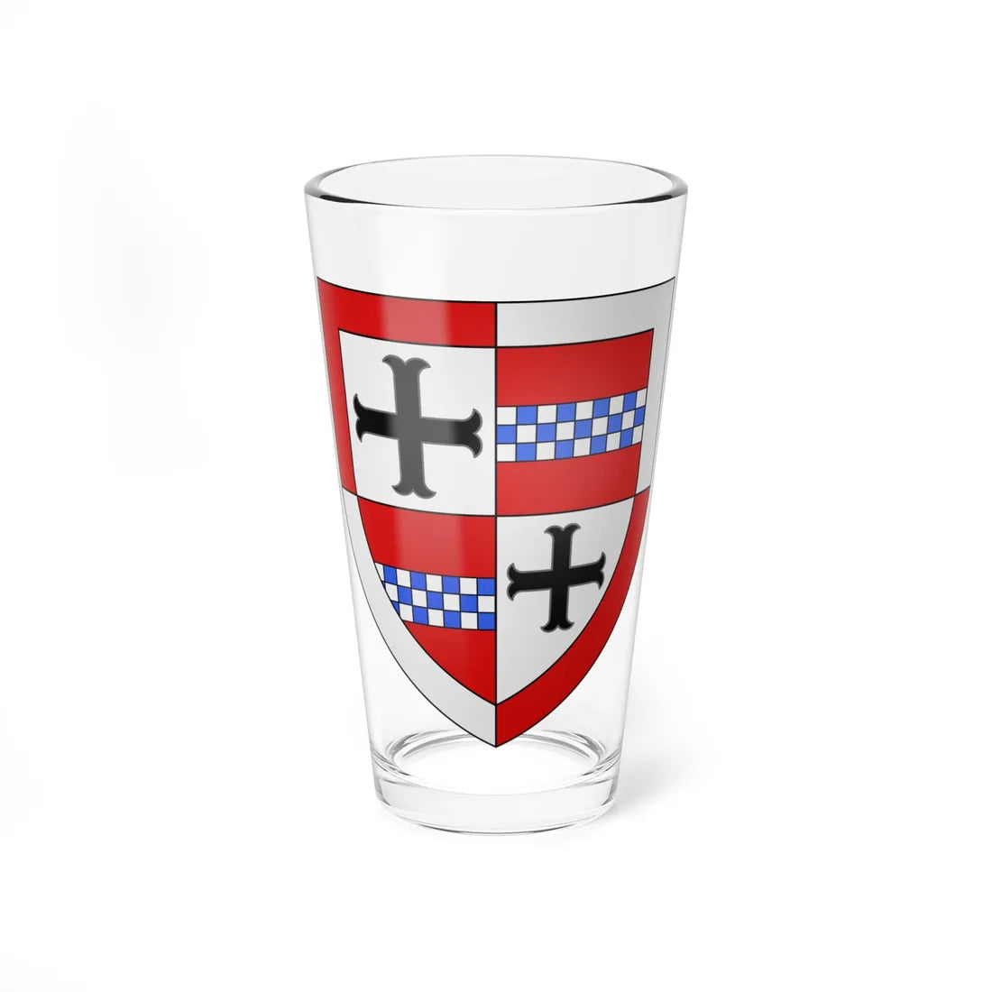 Colville of Blair arms (Scotland) (Coat of Arms) Pint Glass 16oz 16oz - Go Mug Yourself