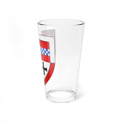 Colville of Blair arms (Scotland) (Coat of Arms) Pint Glass 16oz - Go Mug Yourself