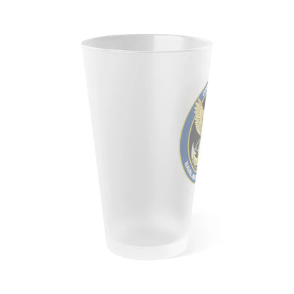 COM NAVIFOR (U.S. Navy) Frosted Pint Glass 16oz-Go Mug Yourself