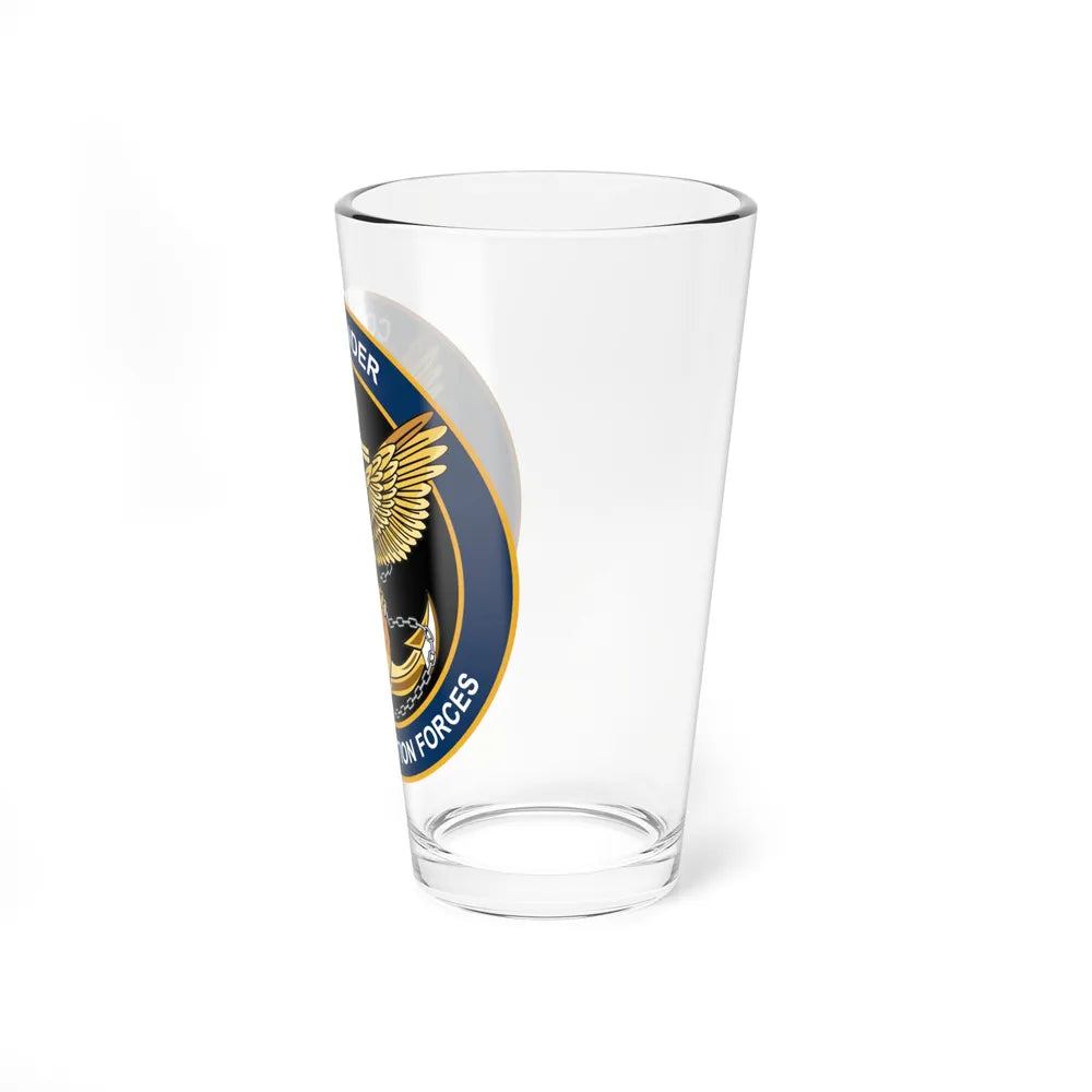 COM NAVIFOR (U.S. Navy) Pint Glass 16oz-Go Mug Yourself