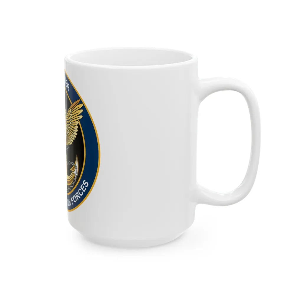 COM NAVIFOR (U.S. Navy) White Coffee Mug-Go Mug Yourself