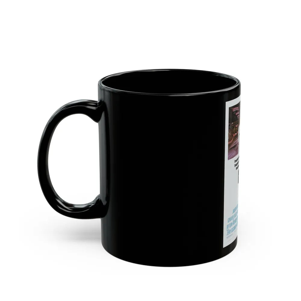 COMA 1978 Movie Poster - Black Coffee Mug-Go Mug Yourself