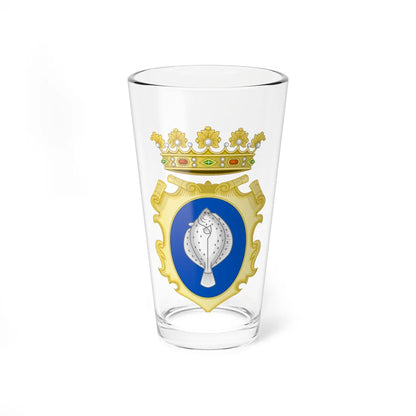 Comacchio-Stemma (Italy) (Coat of Arms) Pint Glass 16oz 16oz - Go Mug Yourself