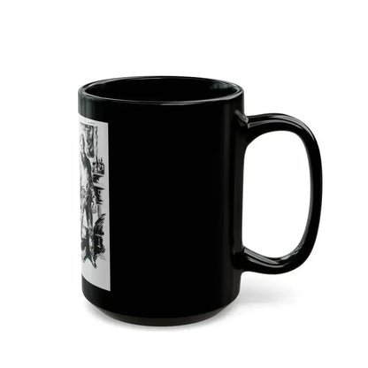 Comanche Kid, Adventure Magazine, 1937 - Black Coffee Mug - Go Mug Yourself