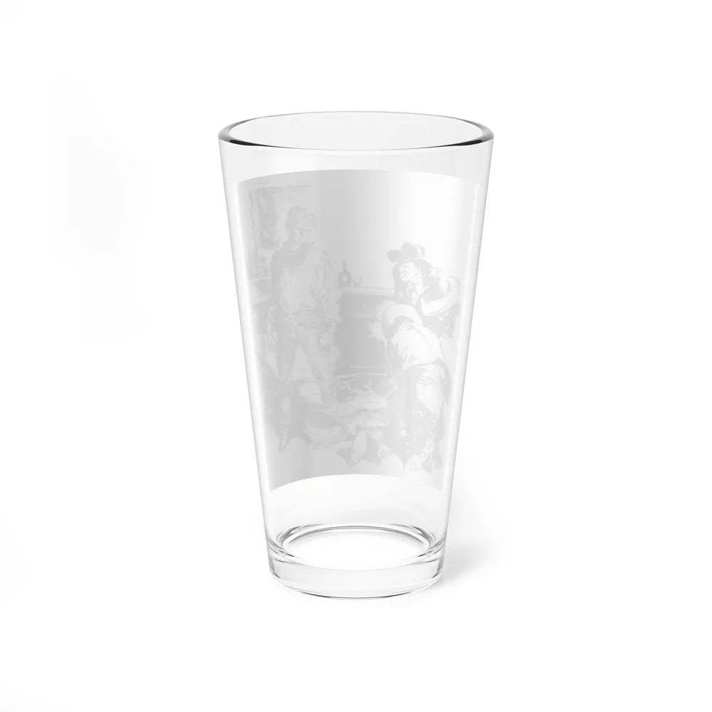 Comanche Kid, Adventure Magazine, 1937 - Pint Glass 16oz-Go Mug Yourself