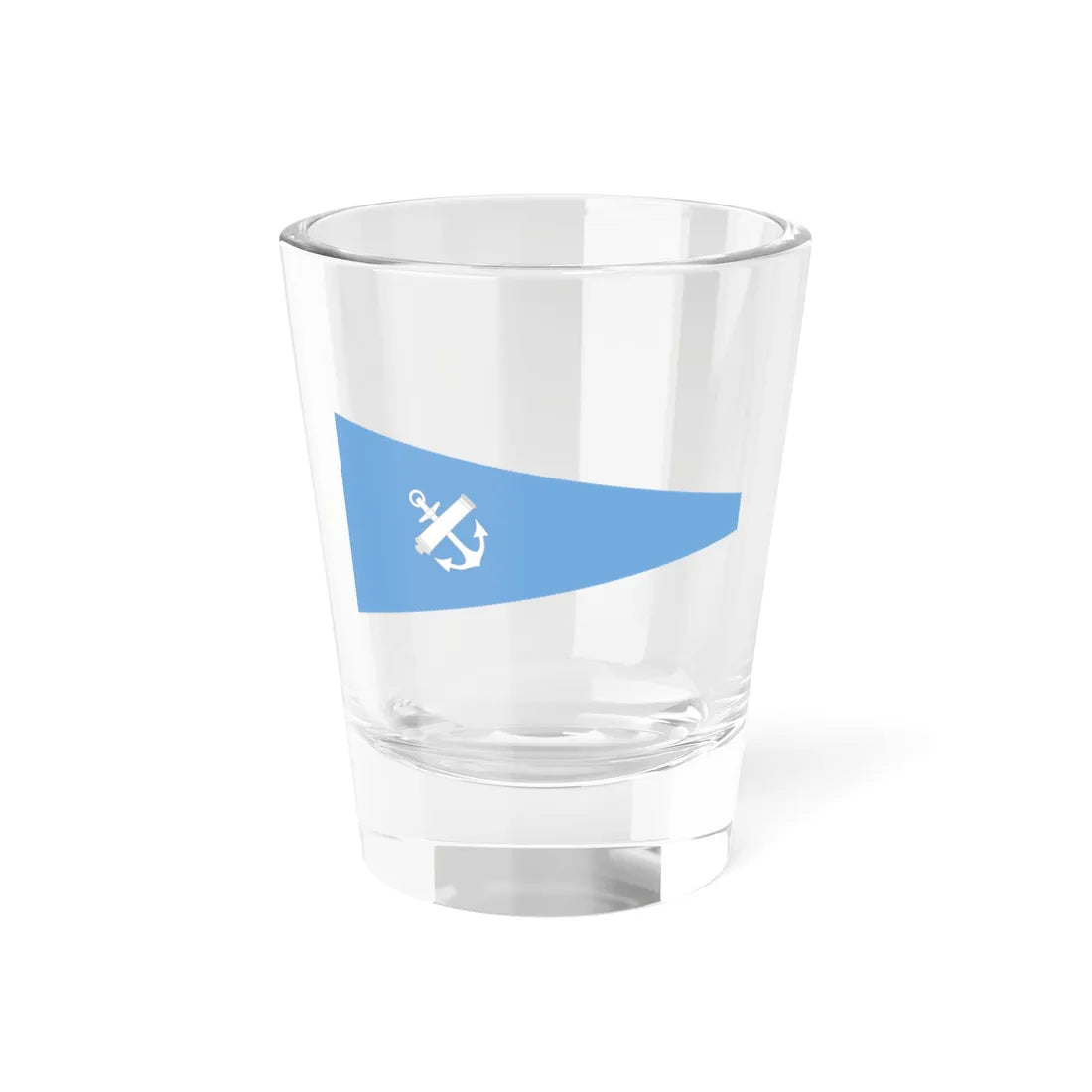 Comandante unidad armada Argentina banderín (Argentina) Shot Glass 1.5oz 1.5oz - Go Mug Yourself