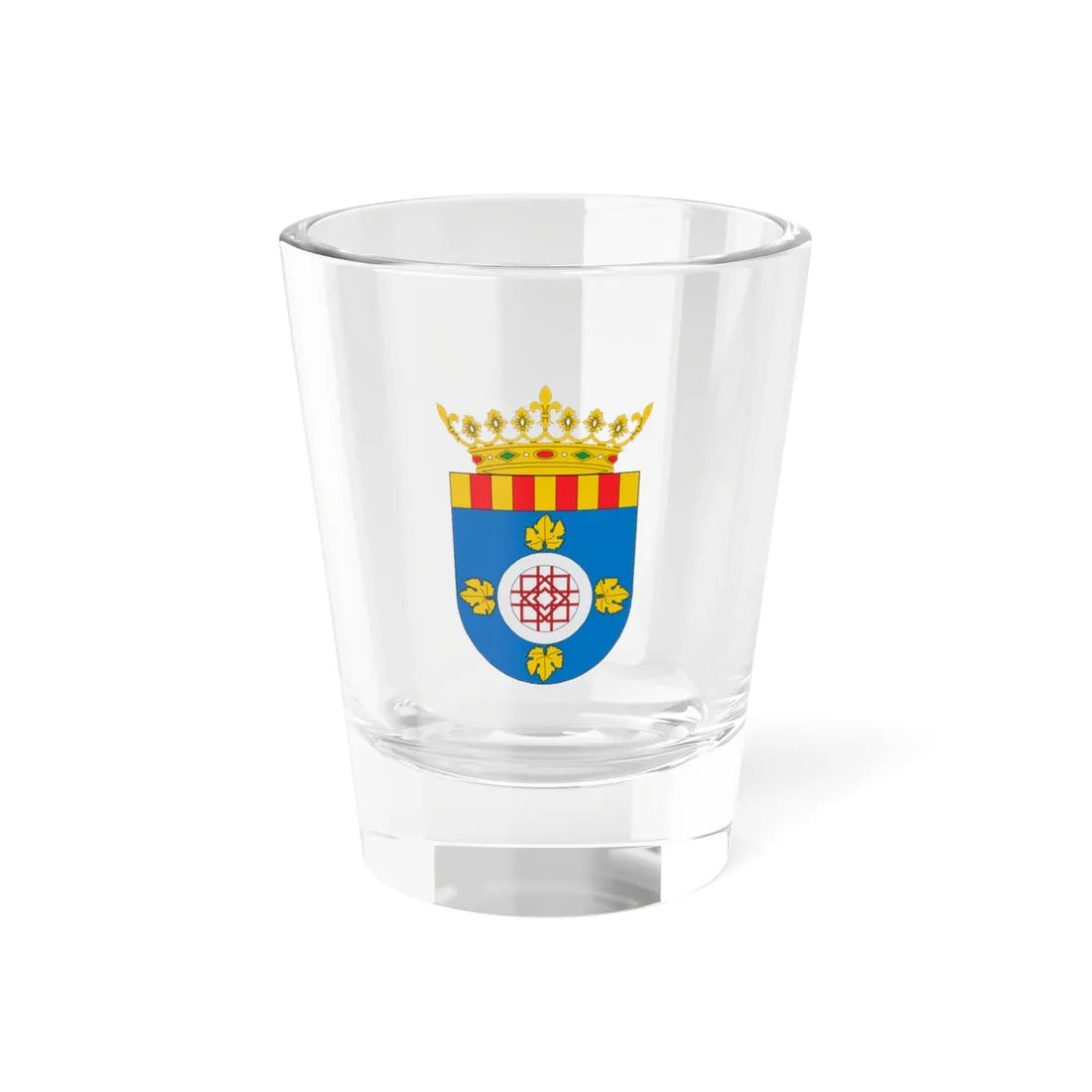 Comarca del Campo de Cariñena (Spain) (Coat of Arms) Shot Glass 1.5oz 1.5oz - Go Mug Yourself