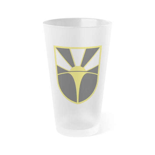 Combat Capabilities Development Command (U.S. Army) Frosted Pint Glass 16oz-Go Mug Yourself