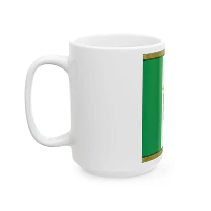 Combat flag of the Italian Navy front (Italy) White Coffee Mug - Go Mug Yourself