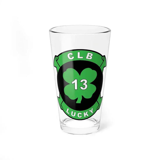 Combat Logistics Battalion 13 (USMC) Pint Glass 16oz 16oz - Go Mug Yourself