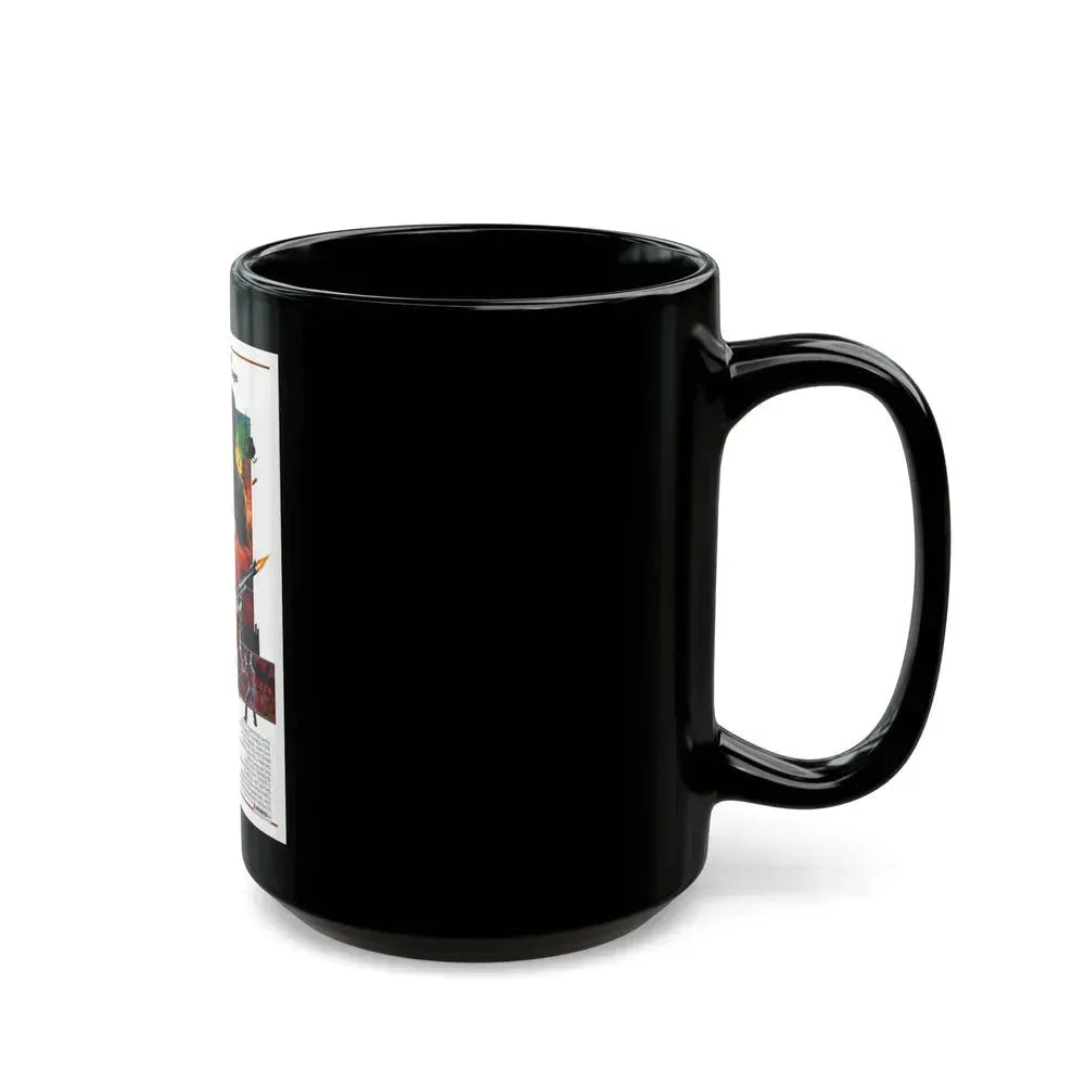 COMBAT SHOCK 1984 Movie Poster - Black Coffee Mug - Go Mug Yourself