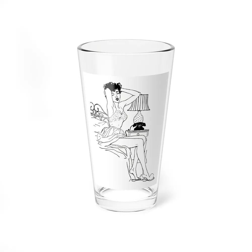 Combination for Murder (3), Cosmopolitan, April 1953 - Pint Glass 16oz-16oz-Go Mug Yourself