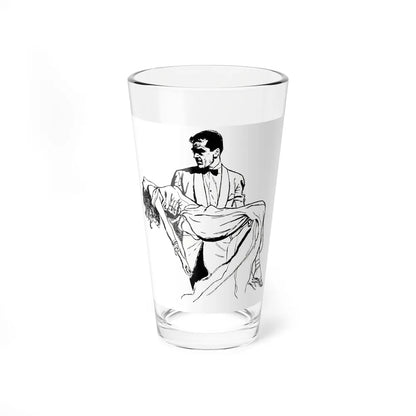 Combination for Murder (4), Cosmopolitan, April 1953 - Pint Glass 16oz-16oz-Go Mug Yourself