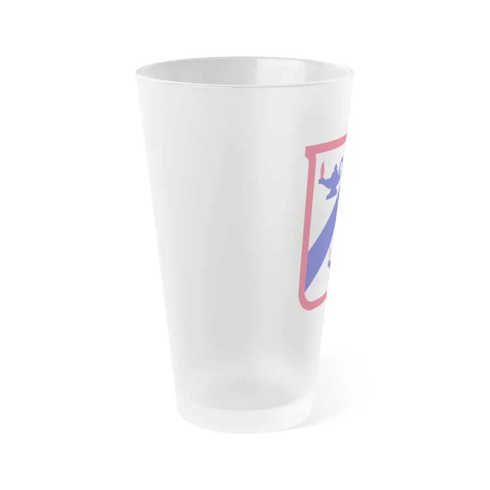 Combined Arms Center and Fort Leavenworth (U.S. Army) Frosted Pint Glass 16oz-Go Mug Yourself