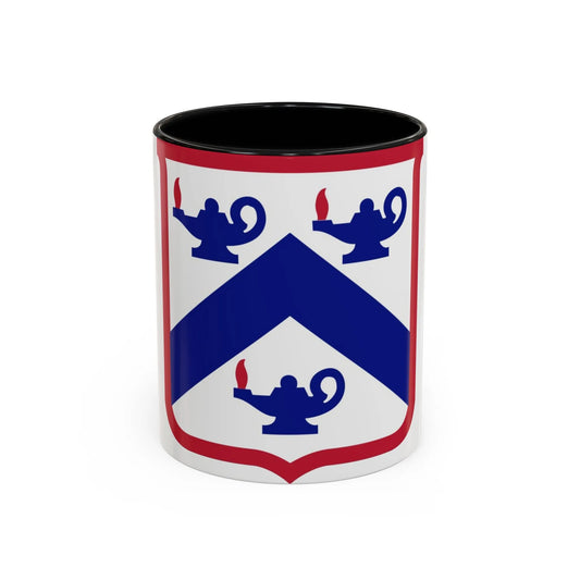 Combined Arms Center and Fort Leavenworth (U.S. Army) Accent Coffee Mug 11oz Black - Go Mug Yourself