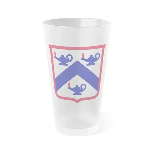 Combined Arms Center and Fort Leavenworth (U.S. Army) Frosted Pint Glass 16oz Default Title - Go Mug Yourself