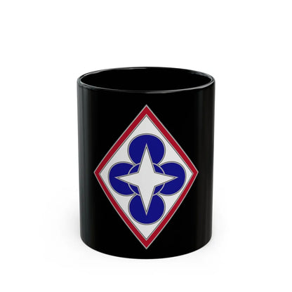 Combined Arms Support Command and Fort Lee (U.S. Army) Black Coffee Mug-11oz-Go Mug Yourself