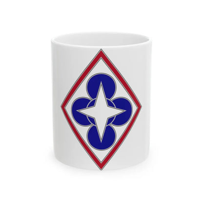 Combined Arms Support Command and Fort Lee (U.S. Army) White Coffee Mug-11oz-Go Mug Yourself