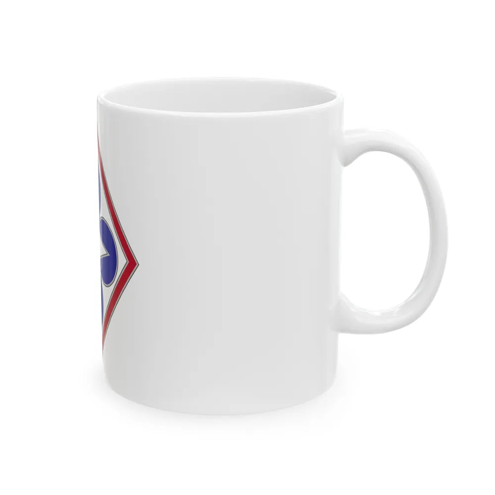 Combined Arms Support Command and Fort Lee (U.S. Army) White Coffee Mug-Go Mug Yourself