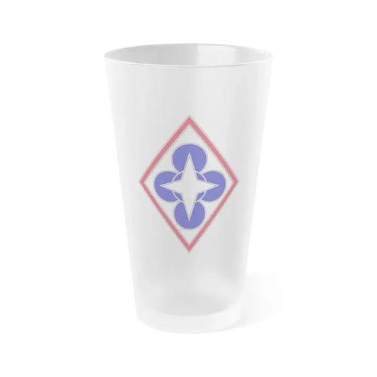 Combined Arms Support Command and Fort Lee (U.S. Army) Frosted Pint Glass 16oz Default Title - Go Mug Yourself