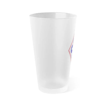 Combined Arms Support Command and Fort Lee (U.S. Army) Frosted Pint Glass 16oz - Go Mug Yourself