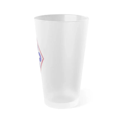 Combined Arms Support Command and Fort Lee (U.S. Army) Frosted Pint Glass 16oz - Go Mug Yourself