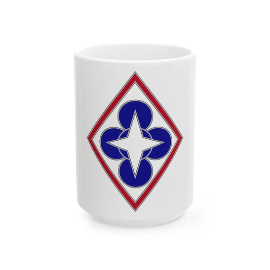 Combined Arms Support Command and Fort Lee (U.S. Army) White Coffee Mug 15oz - Go Mug Yourself