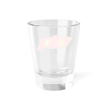 Combined flags of Communist Party of Vietnam and Vietnam (Vietnam) Shot Glass 1.5oz - Go Mug Yourself