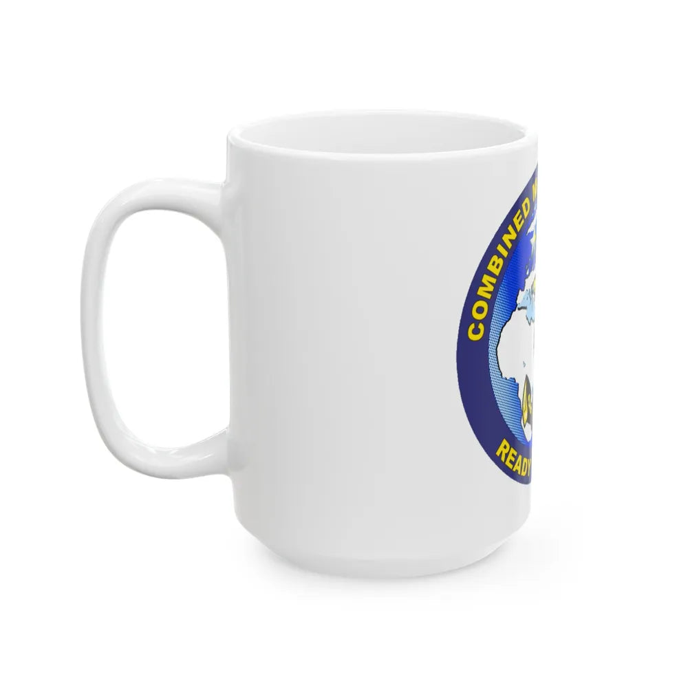 Combined Maritime Forces (U.S. Navy) White Coffee Mug-Go Mug Yourself