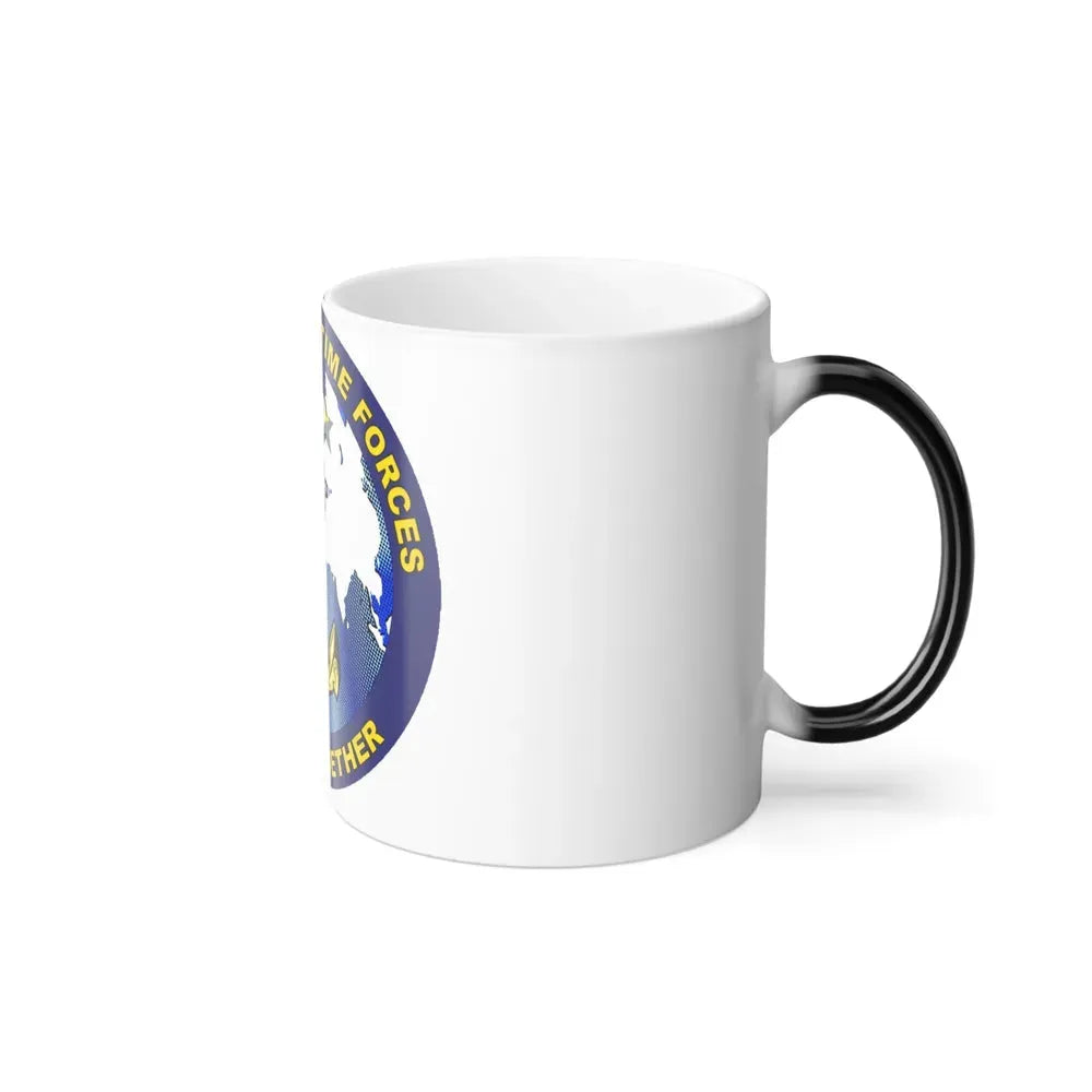 Combined Maritime Forces (U.S. Navy) Color Changing Mug 11oz - Go Mug Yourself