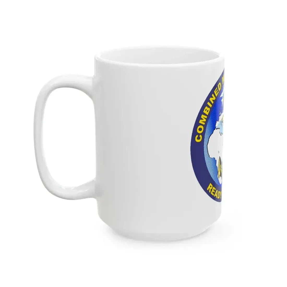 Combined Maritime Forces (U.S. Navy) White Coffee Mug - Go Mug Yourself