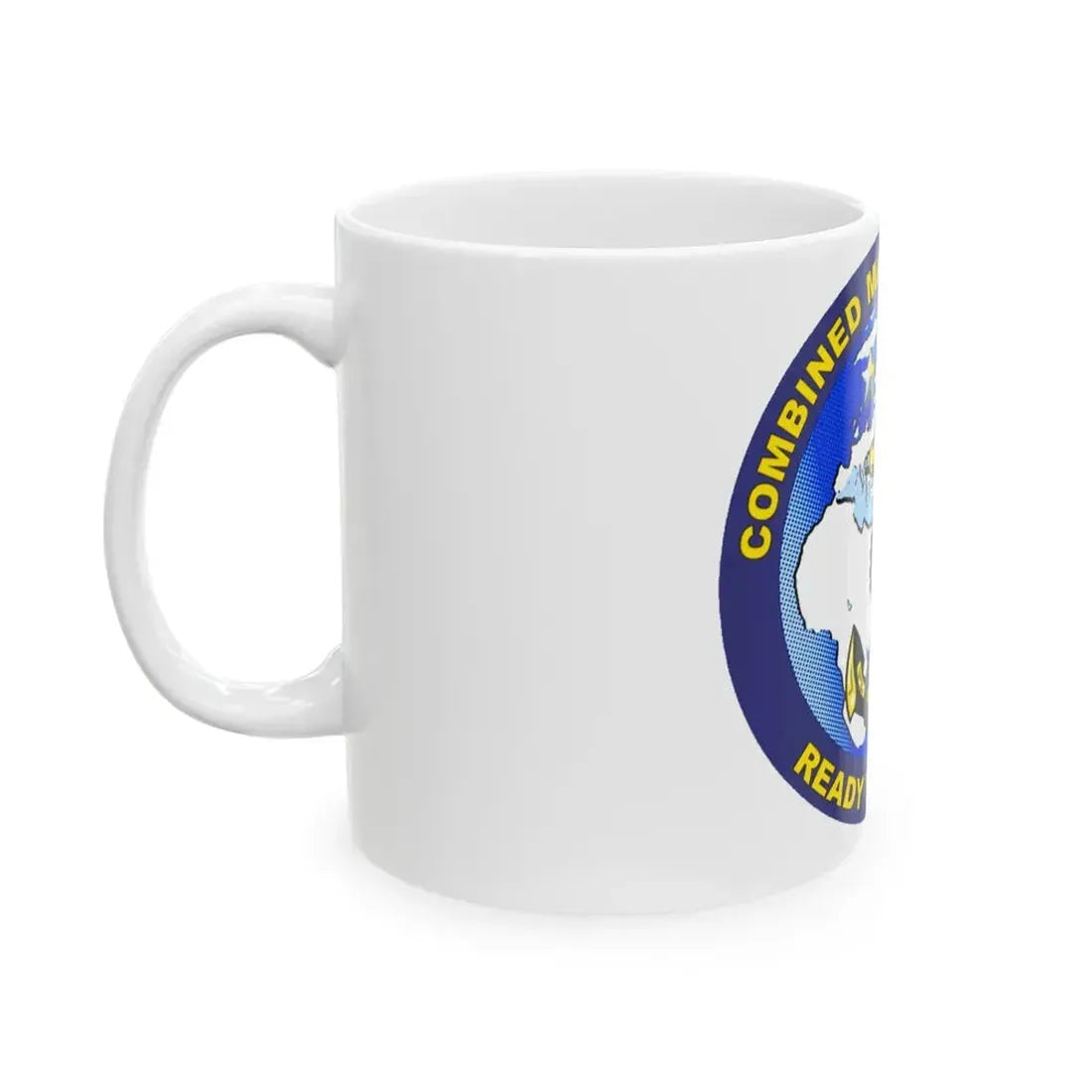 Combined Maritime Forces (U.S. Navy) White Coffee Mug - Go Mug Yourself