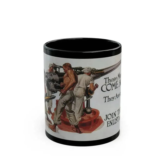 Come Across - Black Coffee Mug 11oz - Go Mug Yourself