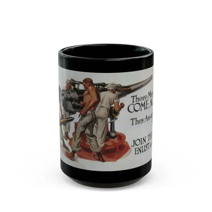 Come Across - Black Coffee Mug 15oz - Go Mug Yourself
