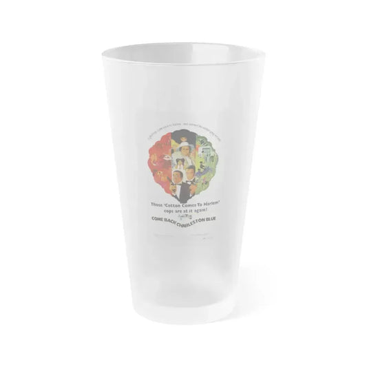 COME BACK, CHARLESTON BLUE 1972 Movie Poster - Frosted Pint Glass 16oz 16oz Frosted - Go Mug Yourself