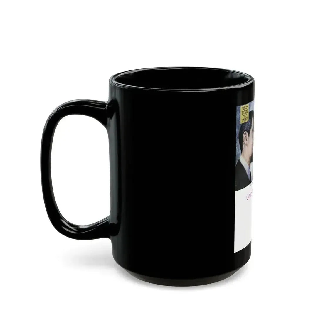 Come Be My Love (1), Saturday Evening Post, August 2, 1947 - Black Coffee Mug - Go Mug Yourself