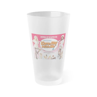 COME PLAY WITH ME 1977 Movie Poster - Frosted Pint Glass 16oz-16oz-Frosted-Go Mug Yourself