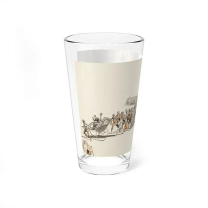 Comedian Sees the World, Part V  Holiday Trails Wind to an End, Woman's Home Companion, 1934 - Pint Glass 16oz - Go Mug Yourself