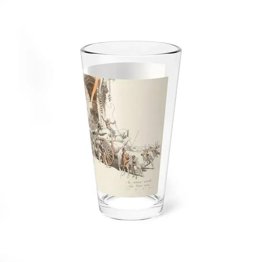 Comedian Sees the World, Part V  Holiday Trails Wind to an End, Woman's Home Companion, 1934 - Pint Glass 16oz - Go Mug Yourself