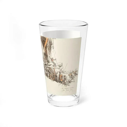 Comedian Sees the World, Part V  Holiday Trails Wind to an End, Woman's Home Companion, 1934 - Pint Glass 16oz - Go Mug Yourself