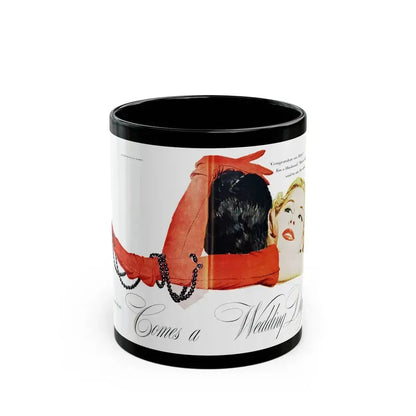 Comes a Wedding Day, Good Housekeeping, November 1952 - Black Coffee Mug 11oz - Go Mug Yourself